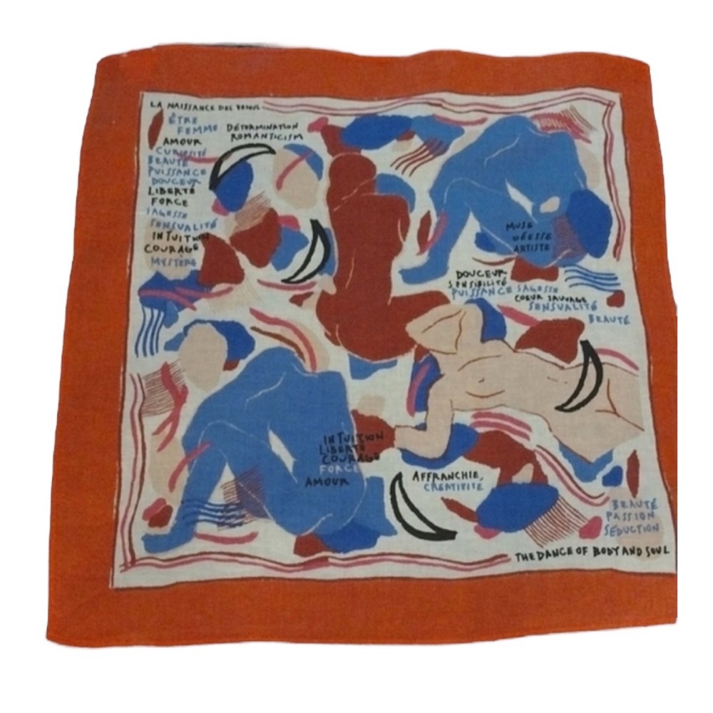 Sezane Birth of Venus scarf